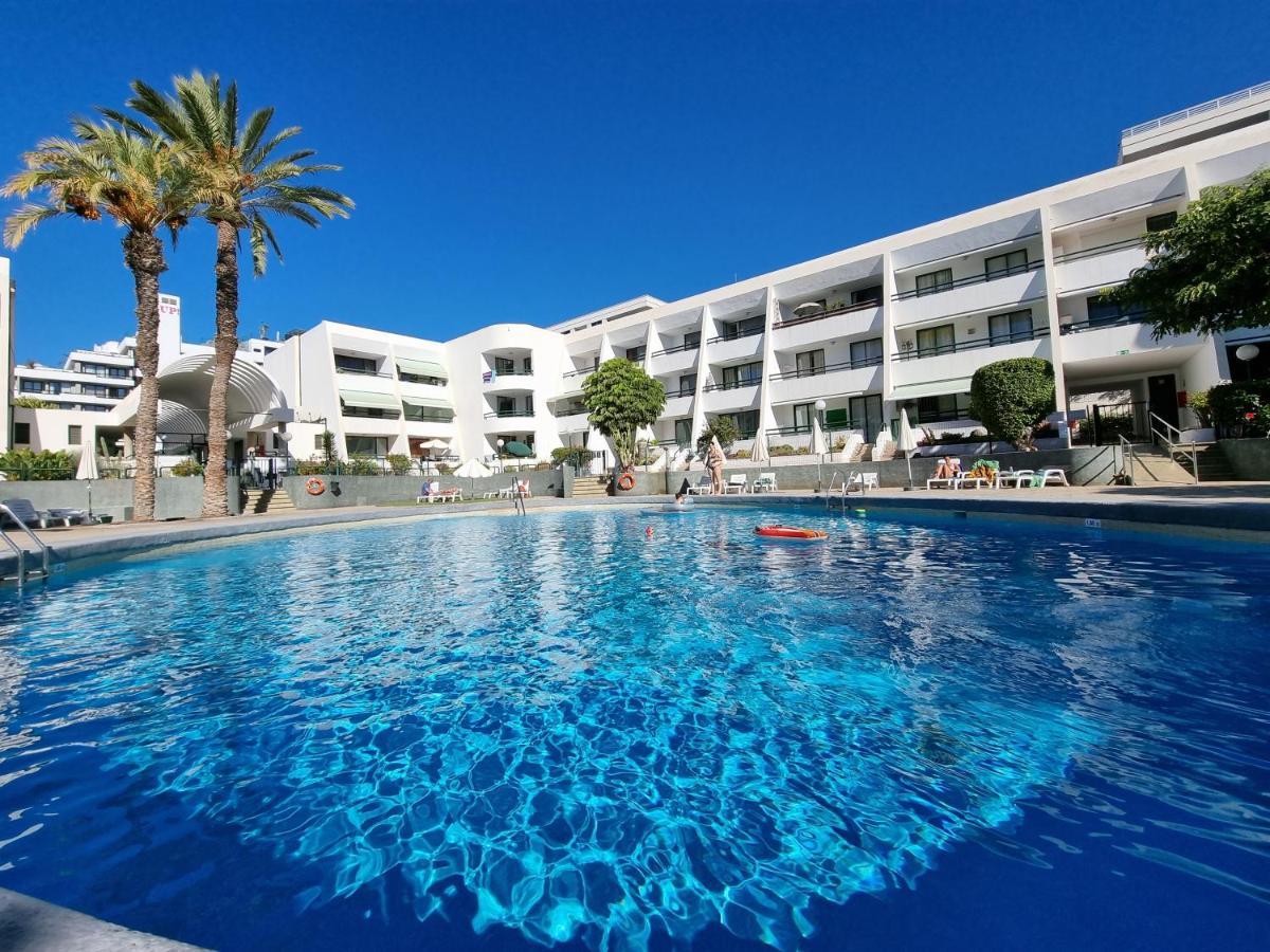 Apartment Casa Palmera Only 150 Meters To The Beach, Heated Pool, Wifi, Sat-Tv, Balcony With Poolview Арона Екстер'єр фото