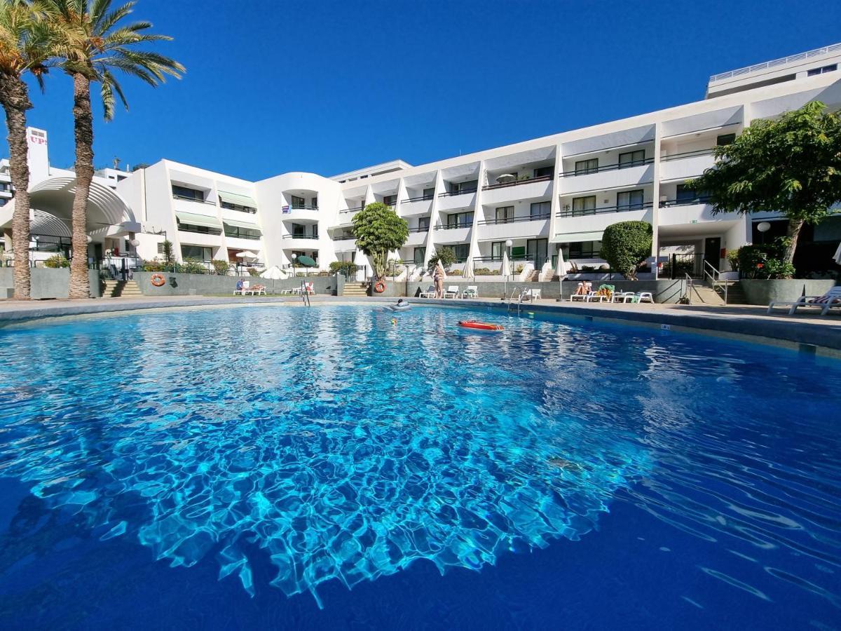 Apartment Casa Palmera Only 150 Meters To The Beach, Heated Pool, Wifi, Sat-Tv, Balcony With Poolview Арона Екстер'єр фото