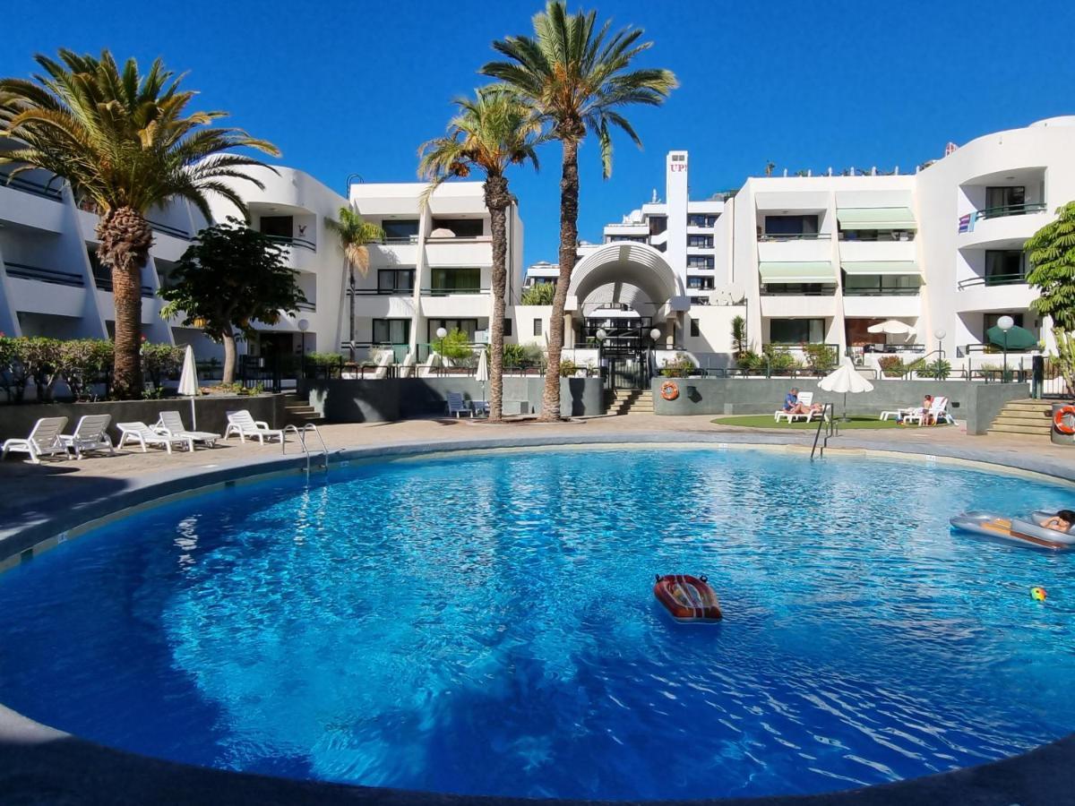 Apartment Casa Palmera Only 150 Meters To The Beach, Heated Pool, Wifi, Sat-Tv, Balcony With Poolview Арона Екстер'єр фото