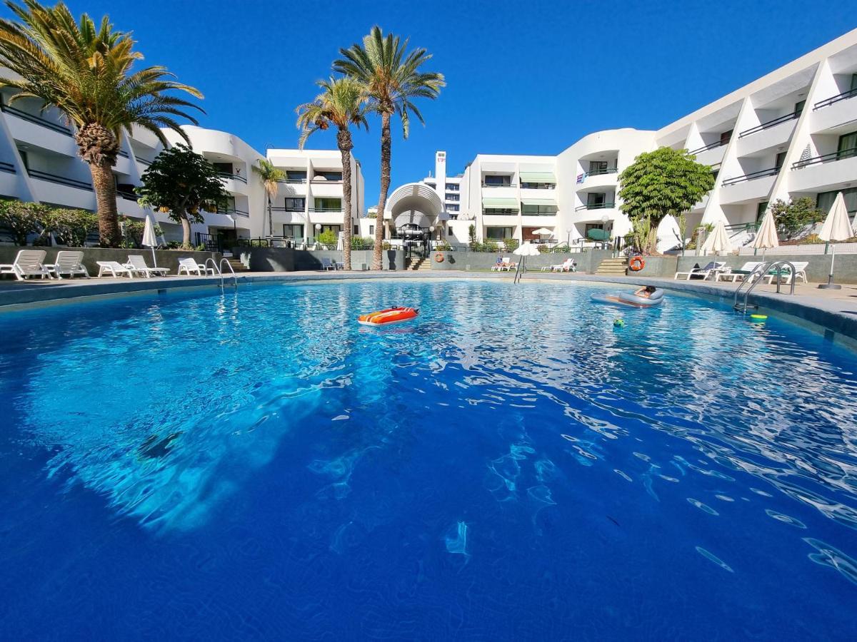 Apartment Casa Palmera Only 150 Meters To The Beach, Heated Pool, Wifi, Sat-Tv, Balcony With Poolview Арона Екстер'єр фото