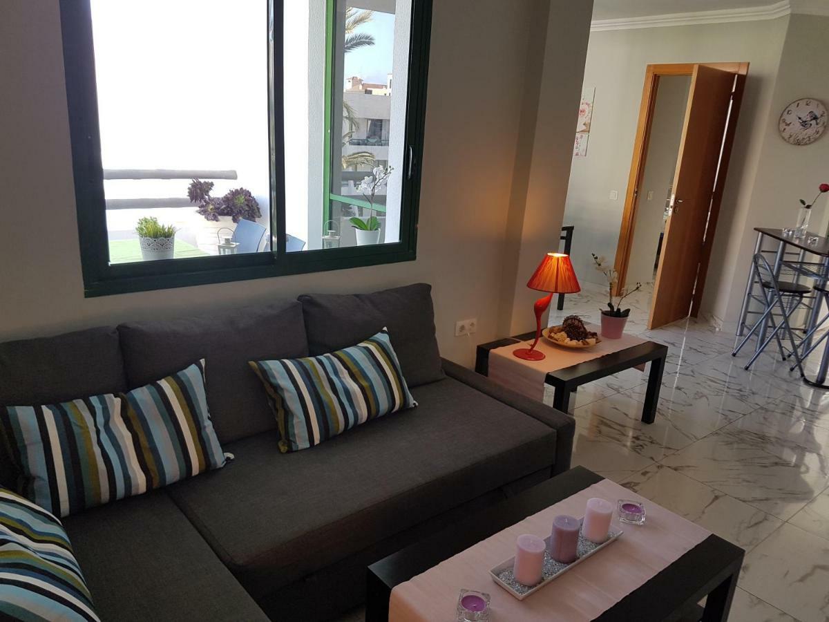 Apartment Casa Palmera Only 150 Meters To The Beach, Heated Pool, Wifi, Sat-Tv, Balcony With Poolview Арона Екстер'єр фото